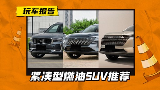 三款亲民燃油紧凑型SUV，高颜值大空间，出游好搭子